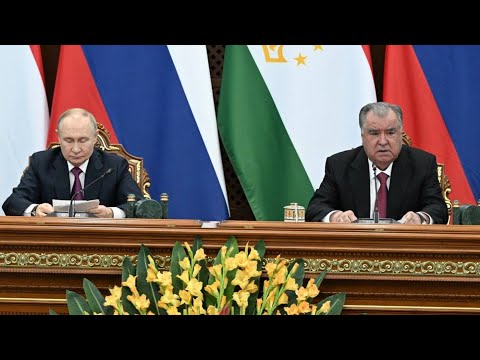 Видео: Нишасти матбуотии сарони давлатҳои Тоҷикистону Русия