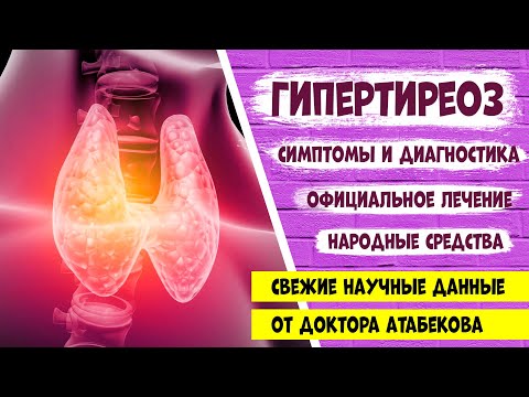 Видео: ГИПЕРТИРЕОЗ. Симптомы. Лечение. Эффективные народные средства