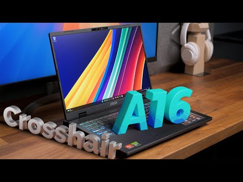 Видео: Обзор MSI Crosshair A16 HX D7W: аппарат для тех, кто играет всерьез!