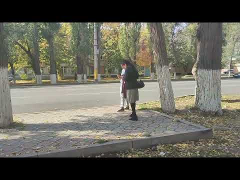 Видео: Осенний Тараз(Джамбул). Ж/Д больница, Ворошилова- Абая, 1пер Ворошилова.11 октября 2023 г.