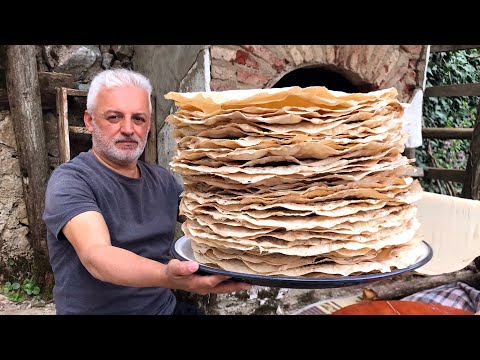 Видео: Как приготовить традиционную юфку (турецкие лепешки) | Три вида рецепта гезлеме