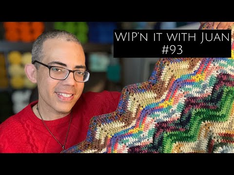 Видео: WIP’n IT WITH JUAN № 93 — Давайте вязать крючком и общаться!