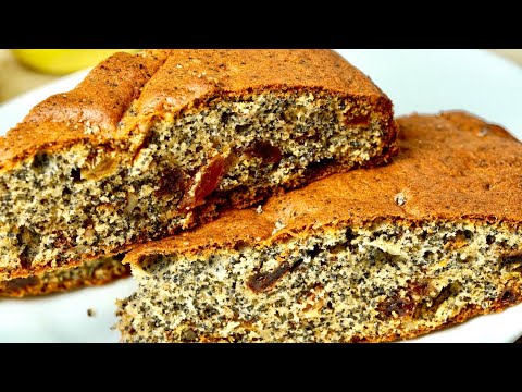 Видео: Быстрый МАКОВЫЙ ПИРОГ !!! Неземной вкус!!! Маковник !!! Маківник !!