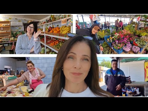 Видео: ИЗМАИЛ. РЫНОК. Молочный корпус. Море цветов! В ГОСТЯХ У ОКСАНЫ.