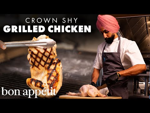 Видео: Как готовится лучшая курица-гриль в Нью-Йорке (звезда Мишлен) | Готовится на заказ | Приятного ап...