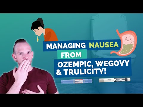 Видео: Как справиться с тошнотой с помощью Ozempic, Wegovy и Trulicity! | Доктор Дэн, эксперт по ожирению