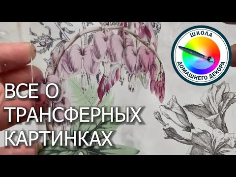 Видео: ВСЕ О ТРАНСФЕРНЫХ КАРТИНКАХ