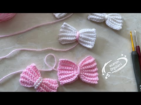 Видео: Очень простое вязание бантиков/бантиков крючком