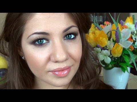 Видео: Черен опушен грим с NYX - The Smokey Shadow Palette