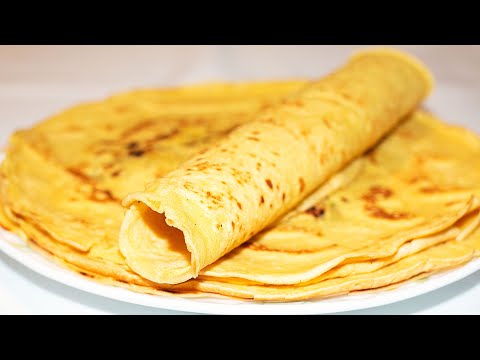 Видео: Тонкие Гороховые Блины с Припеком 🥞 Сытные и Вкусные