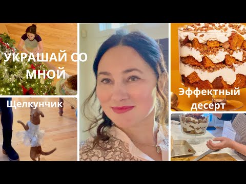 Видео: РОЖДЕСТВЕНСКИЙ ДЕКОР. ПРАЗДНИЧНЫЙ ДЕСЕРТ.  ЗАСТОЛЬЕ В ГОСТЯХ У СЕСТРЫ.ЧИХУАХУА ТАНЦУЕТ.