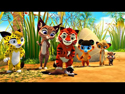 Видео: 🐾 Лео и Тиг 🐾 Сборник улетных серий  Детям про животных 🐱| Мультфильм HD