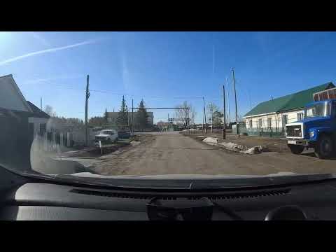 Видео: Тюкалинск. 09.04.2023.ул. Комсомольская, ул. 1-я Тюкалинская. 2-я Тюкалинская.