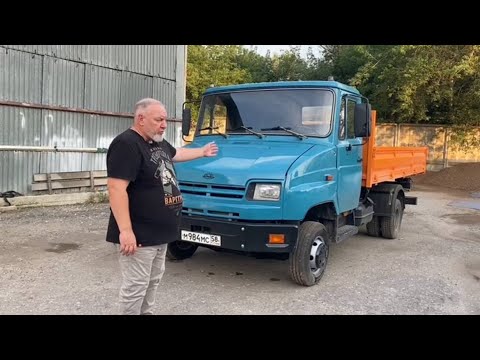 Видео: САМОСВАЛ ДЛЯ ГОРОДА !!! Рассказ о Зил бычок в исполнении самосвал