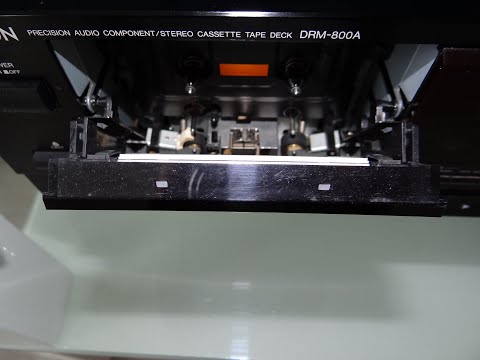Видео: Denon DRM 800A. Замена ремней и прижимных роликов+техническое обслуживание .Кинематика.Часть 2 mpg