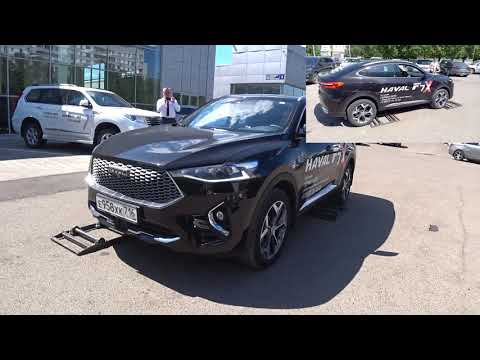 Видео: Haval F7X & Volkswagen Tiguan на стендах 100% скольжения