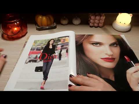 Видео: ASMR Листаем журал, болтаем о моде, стиле// шепот, шелест страниц