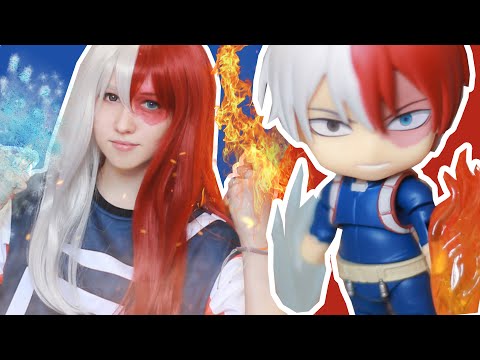 Видео: АНИМЕ фигурка Тодороки "Моя геройская академия" / Nendoroid My Hero Academia