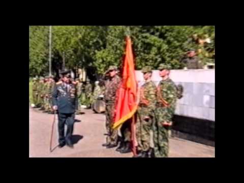 Видео: Прощание со знаменем, В/Ч 3276, 2001 г.