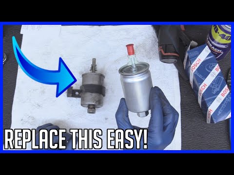 Видео: Как заменить топливный фильтр Chevrolet S-10 1993-2004