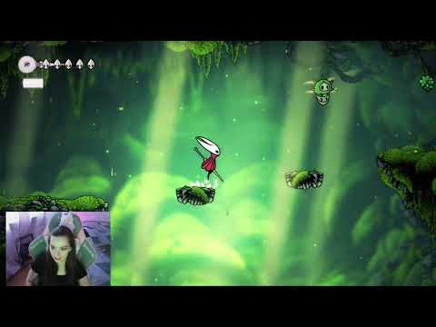 Видео: Делаем первые шаги по Фарлуму. Часть 1. #игры #twitch #streamer #silksong #metroidvania #girl
