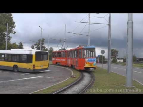 Видео: Liepajas tramvajs | Лиепайский трамвай | Liepaja tram | 2013