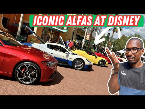 Видео: Я снова посетил шоу клуба владельцев Alfa Romeo в Диснеевском парке, и вот что я обнаружил!