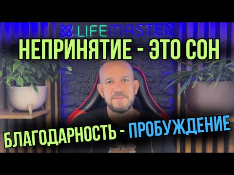 Видео: Когда не принимаешь — страдаешь не от жизни, а от мысли.