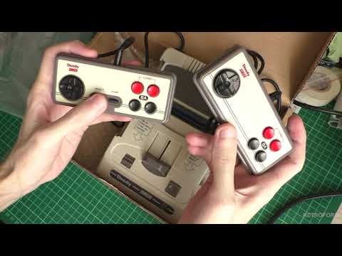 Видео: Как сделать порты для Dendy Junior II - Денди с косичками :)