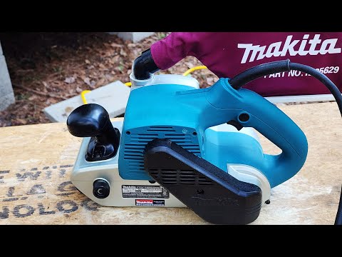 Видео: Ленточная Makita Распаковка и Испытания 2024  (9403 4x24 Belt Sander)