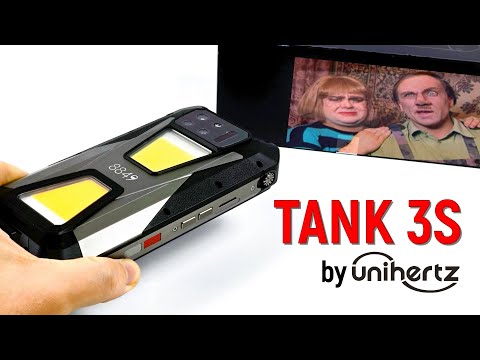 Видео: Unihertz 8849 TANK 3S: смартфон с проектором стал тоньше и легче!