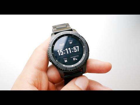 Видео: Впечатления от часов Samsung Gear S3 frontier