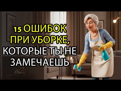 Видео: 15 ошибок при уборке, которые разрушают ваш дом, даже если вы этого не замечаете