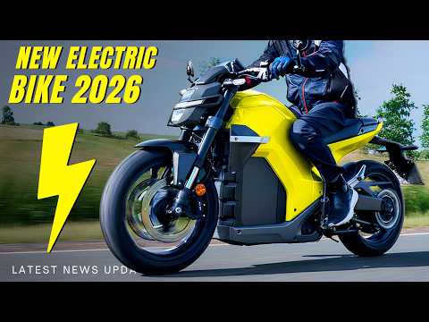 Видео: Горячие новости о будущих электромотоциклах: дебюты и слухи о eBike в 2026 году
