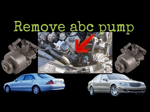 Видео: Нужно заменить насос ABC?… Посмотрите, я покажу, что делать (Mercedes w220)