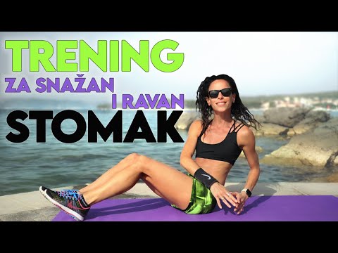 Видео: 8 минут - Тренировка для сильного и плоского живота - средняя интенсивность