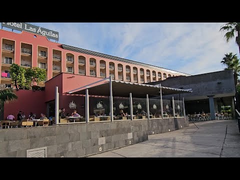 Видео: Тенерифе . Пуэрто -де -ла - Крус. Отель" Las Aguilas".