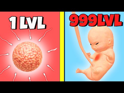 Видео: ЭВОЛЮЦИЯ ЧЕЛОВЕКА, МАКСИМАЛЬНЫЙ УРОВЕНЬ! | 9 Months