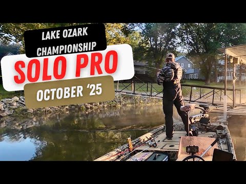 Видео: ПОБЕДА в чемпионате SOLO PRO на озере Озарк | Октябрь 25 г.