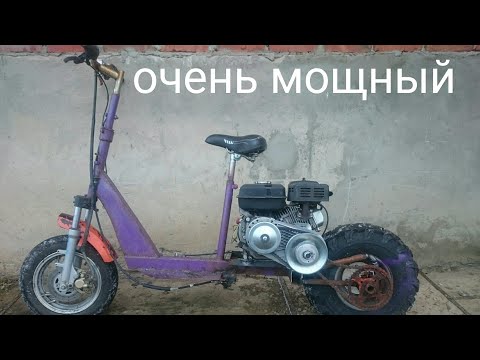 Видео: Мощный Super Bike с вариатором и мотором от мотоблока.