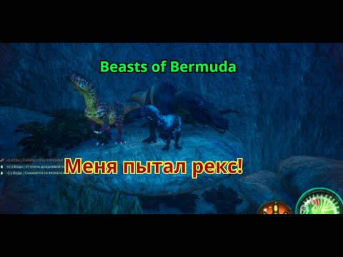 Видео: Beasts of Bermuda. МЕНЯ ПЫТАЛ РЕКС! виена с рексами...