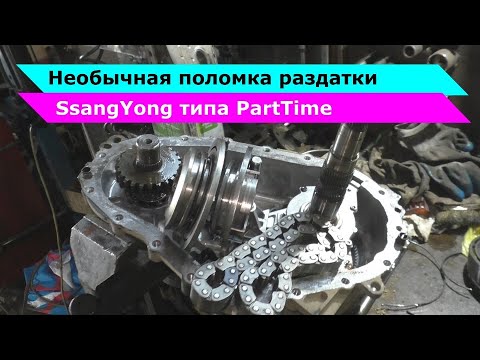 Видео: Необычная поломка раздатки SsangYong типа PartTime