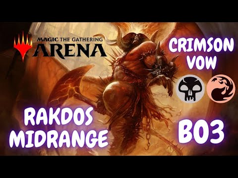 Видео: BO3 Колода Ракдос мидрейндж / BO3 Rakdos midrange deck. MTG arena / мета 2022