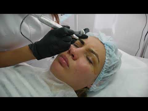 Видео: #browsekta Создание идеальных бровей в технике напыления