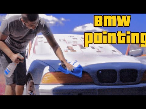 Видео: Продлил жизнь старого БМВ. BMW painting