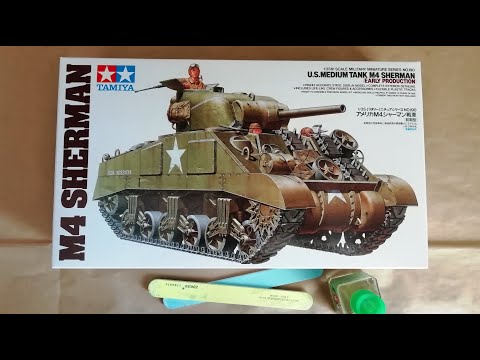 Видео: Классический M4 Sherman от Tamiya (35190) - на что смотреть в первую очередь.