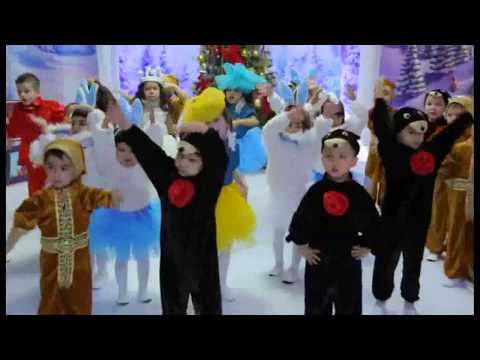 Видео: Начало Новогоднего утренника. Видео Sirin