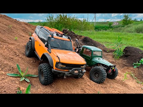 Видео: HUANGBO r1001 beluga и AXIAL scx10 II на стероидах