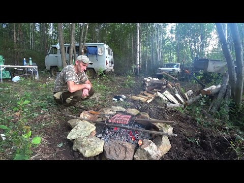Видео: ЖИВЁМ ЧЕТЫРЕ ДНЯ В ТАЙГЕ! ИЩЕМ И КОПАЕМ МЕТАЛЛ! ЛОВИМ ЩУКУ!(ЧАСТЬ №1)