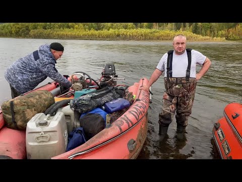 Видео: Ловим хариуса на таёжной реке. 1 серия